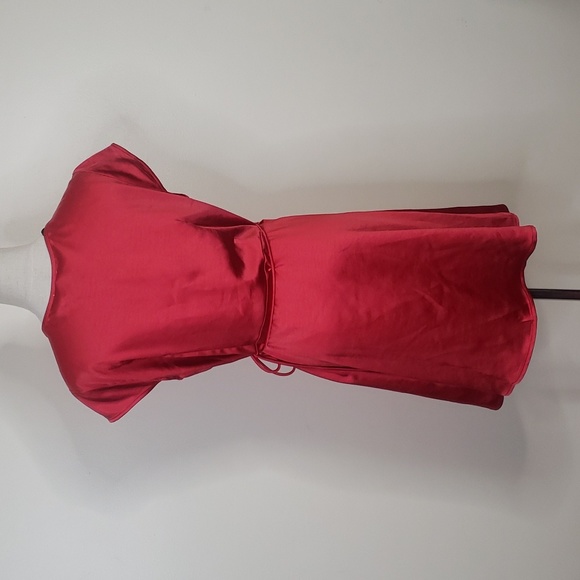 NWT Princess Polly Red Emily Mini Dress 12 - Picture 3 of 8